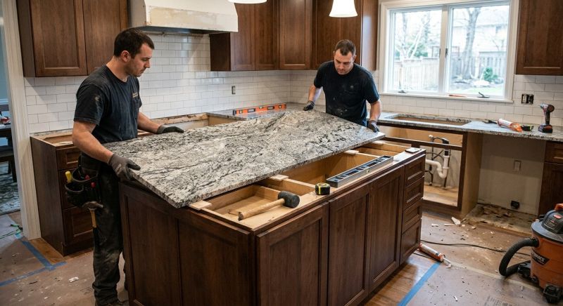 Granite Countertop Installation in Santa Rosa, CA
