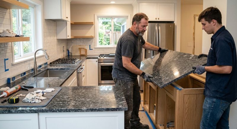 Granite Countertop Installation in Sonoma County, CA