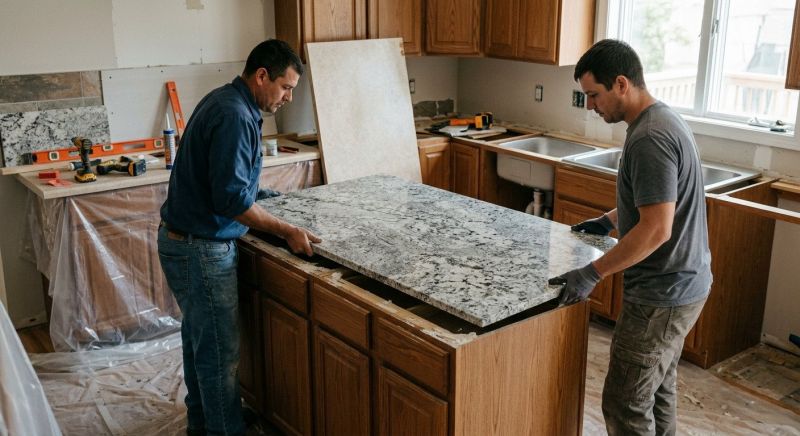 Kitchen Countertop Replacement in Roseville, CA