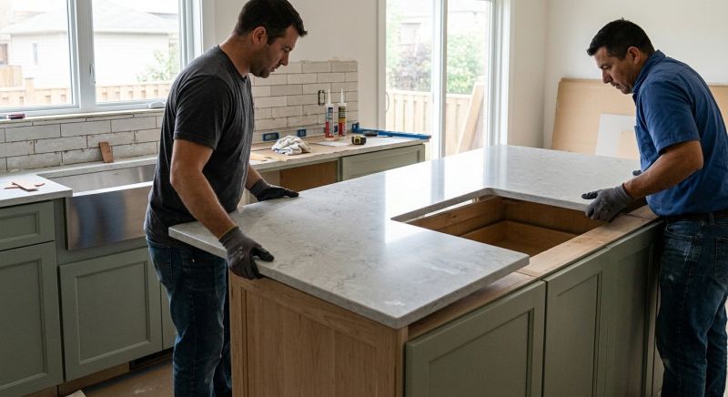 Kitchen Countertop Replacement in Roseville, CA